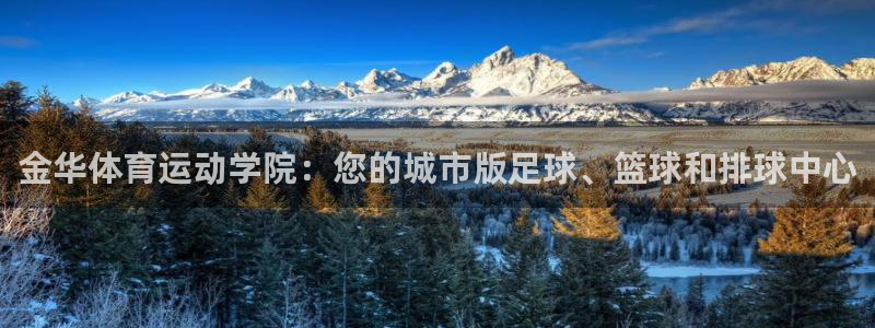 球速体育pg：金华体育运动学院：您的城市版足球、篮球和排球中心